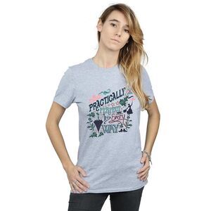 Mary Poppins Womens/Ladies Practically Perfect In Every Way Boyfriend T-Shirt /